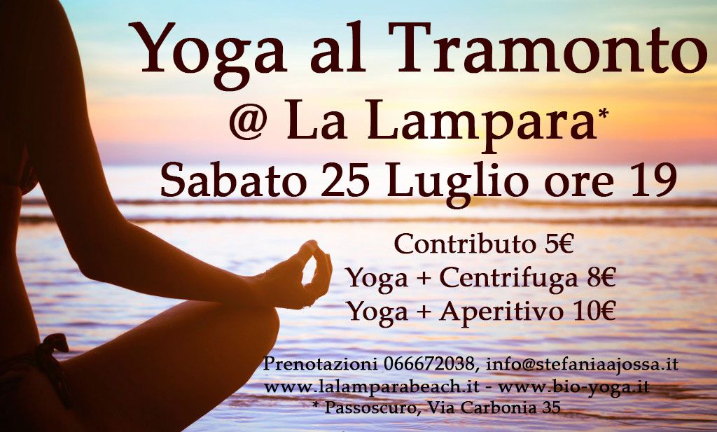 Bio-Yoga al Tramonto @La Lampara Passoscuro